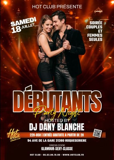 D�butants c&rsquo;est votre soir�e !